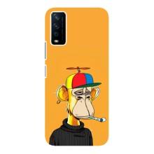 Чехлы с Обезьянами NFT для ViVO Y12s (AlphaPrint) (Скучающая Обезьяна NFT)