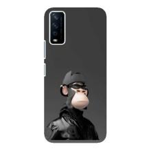 Чехлы с Обезьянами NFT для ViVO Y12s (AlphaPrint) (стильная обезьяна NFT)