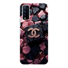 Чохол (Dior, Prada, YSL, Chanel) для ViVO Y12s (Шанель)