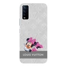 Чехол Disney Mouse ViVO Y12s (PREMIUMPrint) (Мики Маус ЛВ)