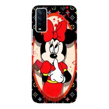 Чехол Disney Mouse ViVO Y12s (PREMIUMPrint) (Минни Маус ЛВ)