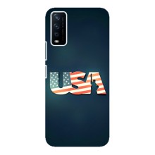 Чохол Прапор USA для ViVO Y12s – USA