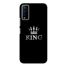 Чехол (Корона на чёрном фоне) для Виво У12с – KING