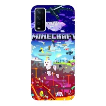 Чехол майнкрафт для ViVO Y12s – MINECRAFT