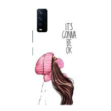 Чехол с печатью для ViVO Y12s - (Мода) (AlphaPrint) (Коронавирус)