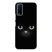 Чохол на тематику: Коти для ViVO Y12s (Чорний Котик)