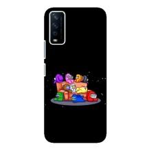 Чехол Амонг Ас для ViVO Y12s (AlphaPrint) (Амонг-ас)