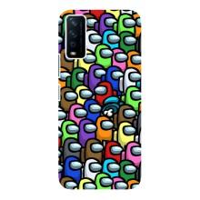 Чехол Амонг Ас для ViVO Y12s (AlphaPrint) (Убит)