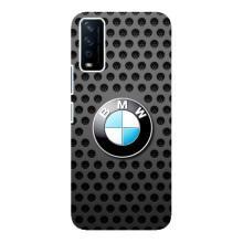 Чехол для Виво у12с - с принтом БМВ (AlphaPrint) (Знак БМВ)