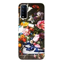 Чехол для ViVO Y12s - с принтом Найк (AlphaPrint) (Стиль Найк)