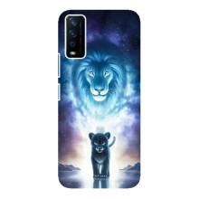 Чехол со Львом для ViVO Y12s (VPrint) (Маленький лев)