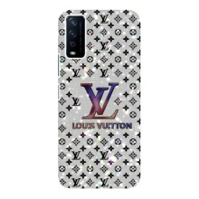 Чехол Стиль Louis Vuitton на ViVO Y12s (Яркий LV)