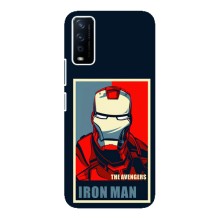 Чохол Супергерой Залізна Людина на ViVO Y12s – Art Iron man