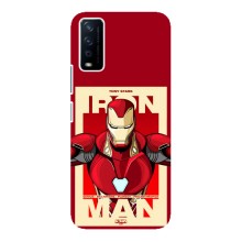 Чохол Супергерой Залізна Людина на ViVO Y12s – Iron man