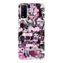 Чехол с кроликом Куроми на ViVO Y12s – Коллаж Куроми