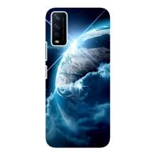 Космические Чехлы для Виво у12с (VPrint) (Земля с космоса)