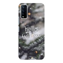 Новорічні, Святкові Чохли для ViVO Y12s - 2024 год (Hello winter)