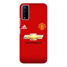 Силиконовые Чехлы принт Футбол на ViVO Y12s (Man United)