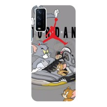 Силиконовый Чехол Nike Air Jordan на Виво У12с – Air Jordan