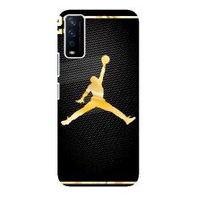 Силиконовый Чехол Nike Air Jordan на Виво У12с (Джордан 23)