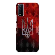 Украинские Чехлы для ViVO Y12s с картинкой УПА (AlphaPrint) (ГЕРБ УПА)