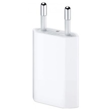 МЗП 5W USB-A Power Adapter for Apple (AAA) (box) (White)