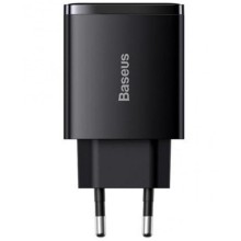 МЗП Baseus Compact Quick Charger 30W QC+ PD (1Type-C + 2USB) (CCXJ-E) – Чорний