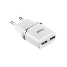 СЗУ Hoco C12 Dual USB Charger 2.4A – Белый