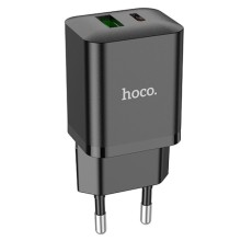 МЗП Hoco N28 Founder 20W Type-C + USB – Black