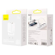 МЗП Baseus Super Si Pro Quick Charger 30W (CCSUPP-E) – White