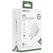 МЗП Acefast A21 30W GaN single USB-C – White