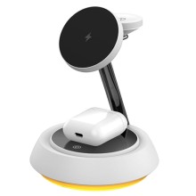 БЗП WIWU Wi-W002 3 in 1 wireless charger – White