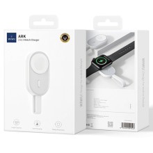 БЗУ WIWU Wi-M20 2 in 1 with powerbank For Apple Watch – White