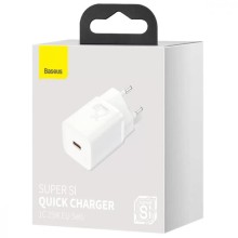 СЗУ Baseus Super Si Quick Charger 1C 25W (CCSP) – Белый