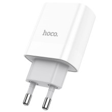 МЗП HOCO C80A Plus Rapido PD20W+QC3.0 (1Type-C/1USB) – White