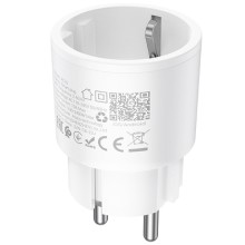 СЗУ Hoco AC16 Veloz smart socket – White