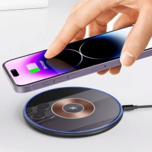 БЗУ WIWU Wi-W013 15W wireless charger – Black