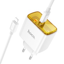 МЗП Hoco CS41A Smart PD35W (1C) + Type-C to Lightning – White