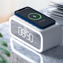 БЗУ WIWU Wi-W015 2 in 1 Time Wireless Charger – White