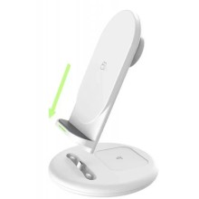 БЗУ WIWU Power Air 3 in 1 wireless charger – White