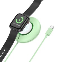 БЗУ Hoco CW51 Wireless charger for iWatch – Green