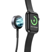 БЗУ Hoco CW54 2in1 for Apple Watch + Type-C / Lightning – Black