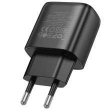 МЗП Hoco C140A Smart QC3.0 (1USB/3A) – Black