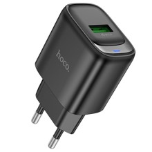 МЗП Hoco C140A Smart QC3.0 (1USB/3A) (Black)