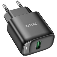 МЗП Hoco C140A Smart QC3.0 (1USB/3A) – Black