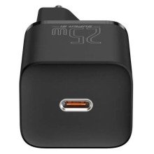 МЗП Baseus Super Si Quick Charger 25W (1USB-C) (CCSP) – Чорний