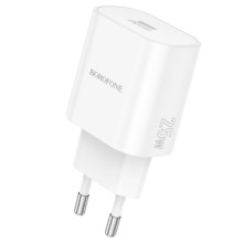 СЗУ Borofone BA82A Platinum PD25W (1USB-C) – White