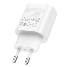 СЗУ Borofone BA82A Platinum PD25W (1USB-C) – White