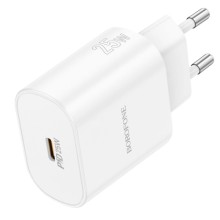 СЗУ Borofone BA82A Platinum PD25W (1USB-C) – White