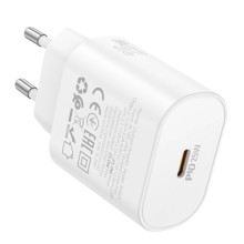 СЗУ Borofone BA82A Platinum PD25W (1USB-C) – White